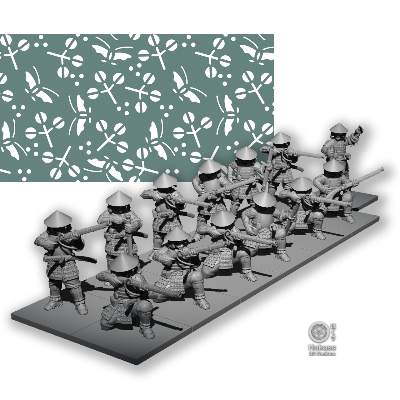 Ashigaru Infantry with Teppo